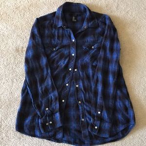 Forever 21 plaid flannel